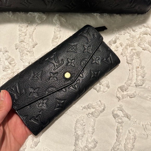 💯 Authentic Louis Vuitton Empreinte long Wallet - Picture 3 of 9